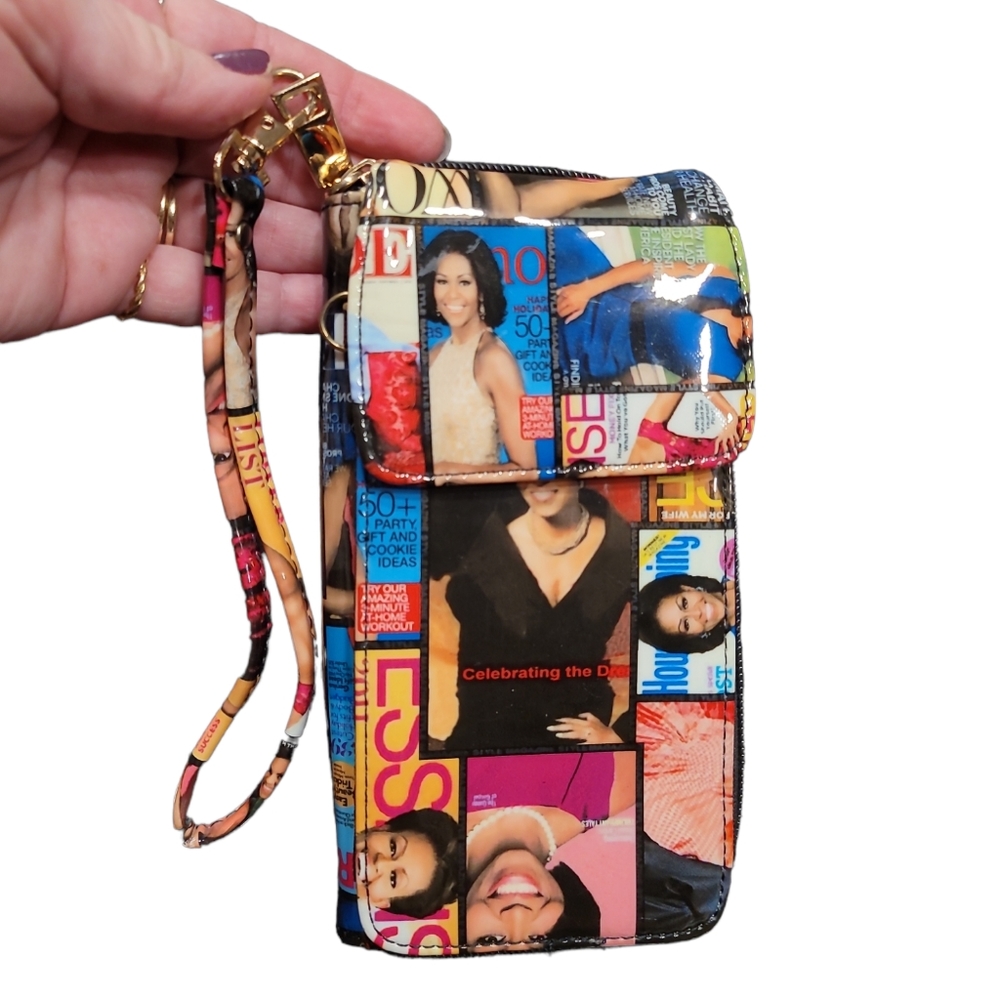 Magazine Cover Wristlet